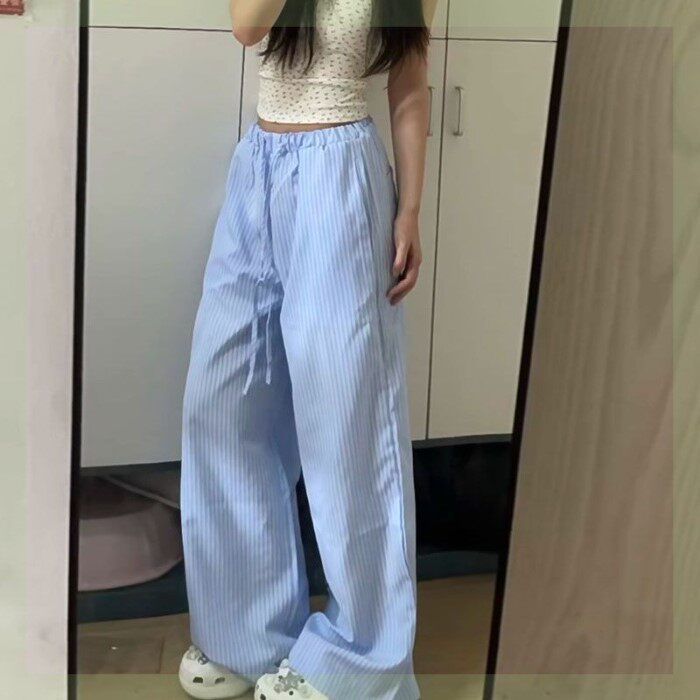 Lena — Lightweight Summer Pants with Wide Leg Design