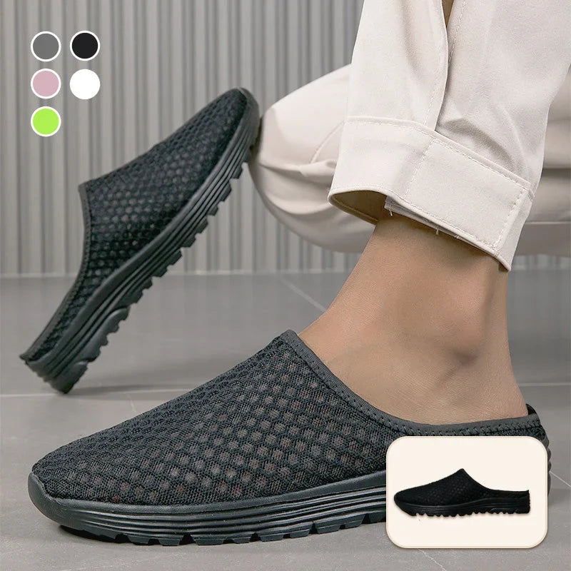 Mason — Breathable Mesh Slippers with Cushioned Sole