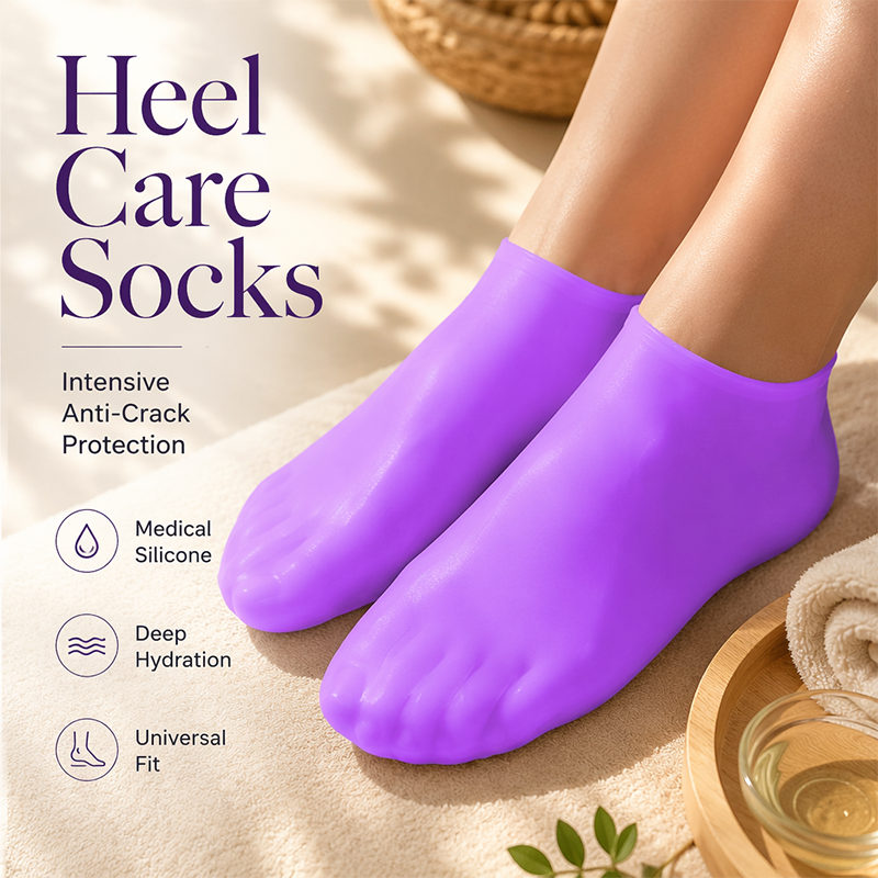 Hydrating Silicone Socks — Silk-Soft Feet Instantly
