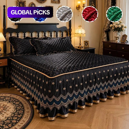 LuxeLayer Bed Skirt — Effortless Style, Perfect Fit