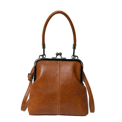 Sophia — Women’s PU Leather Handbag with Vintage Flair