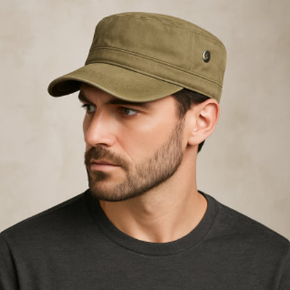 Hunter — Military Flat Cap | 50% OFF