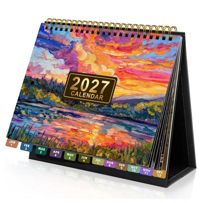 ThriveTrack Desk Calendar — Ignite Focus, Power Productivity