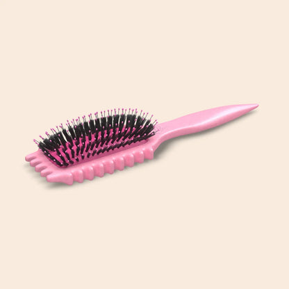 CurlCraft Define EdgeLift Brush — Effortless Soft Curl Confidence