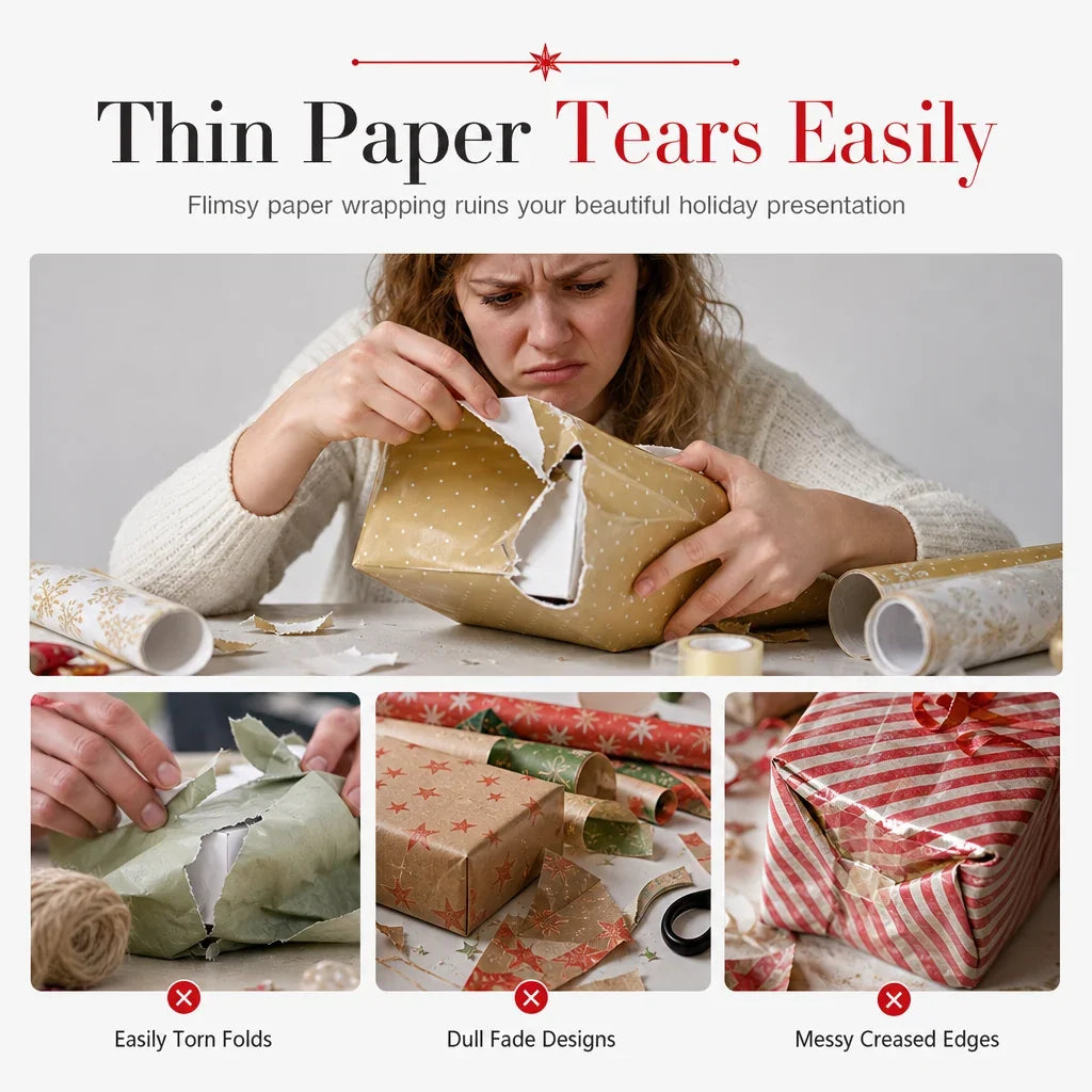 EverCrave Christmas Wrap — Dazzle Every Gift