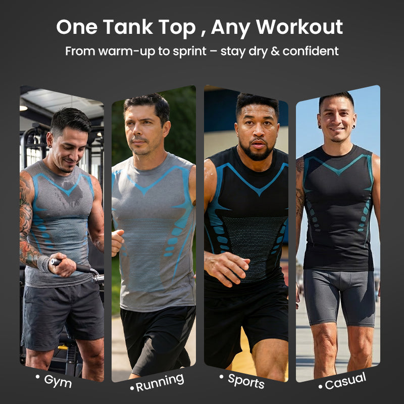 Mike— Compression Tank Top | 1+1 FREE