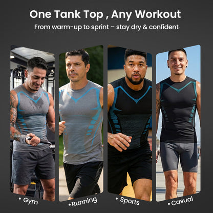 Mike— Compression Tank Top | 1+1 FREE