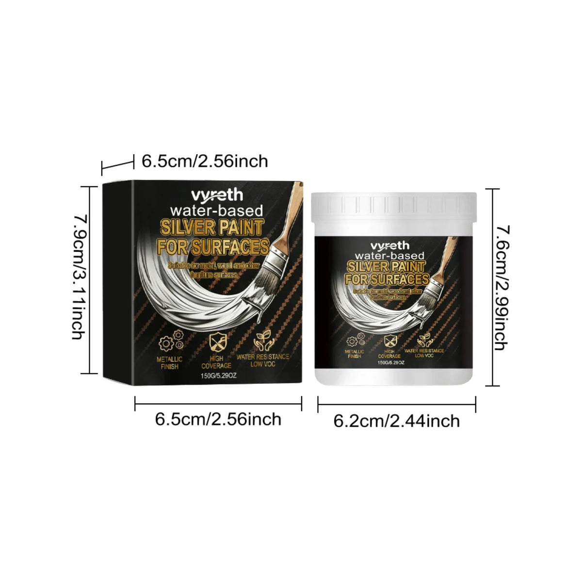 ProSilverLux — Silver Spray Paint | 50% OFF