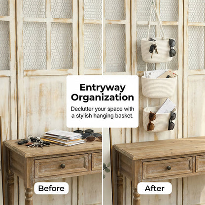Macramé Wall Organizer — Declutter, Beautify, Thrive