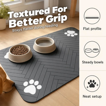 SlipGuard Pet Mat — Mess-Free Mealtime Bliss