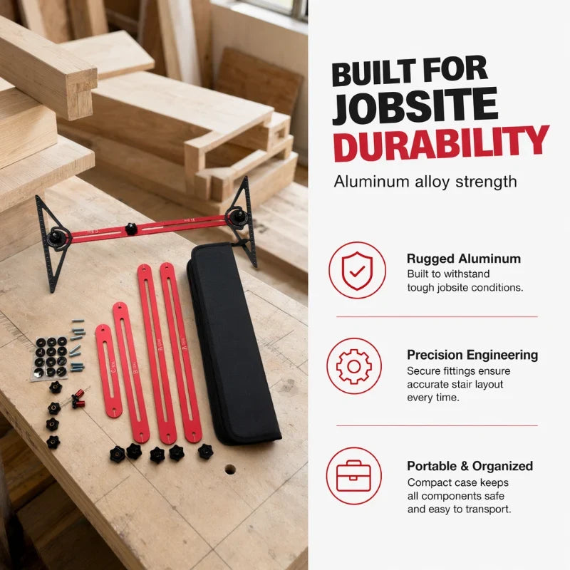 PrecisionEdge — 39-Piece Measuring & Marking Set | 50% OFF