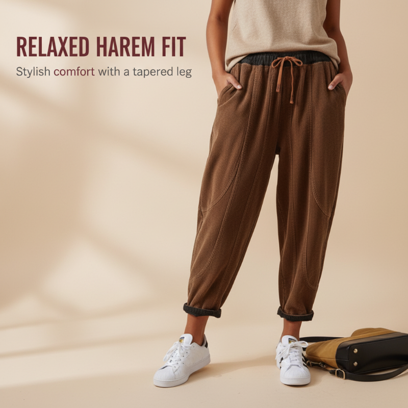 Nora — Cozy Corduroy Pants with Plush Lining