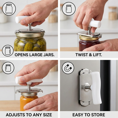 PowerGrip Pro — Effortless Lid Control