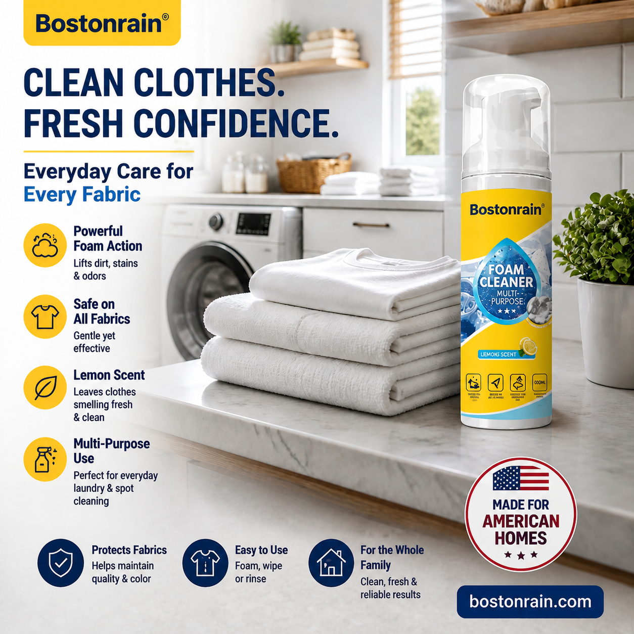 LumaFoam — Effortless Stain Remover