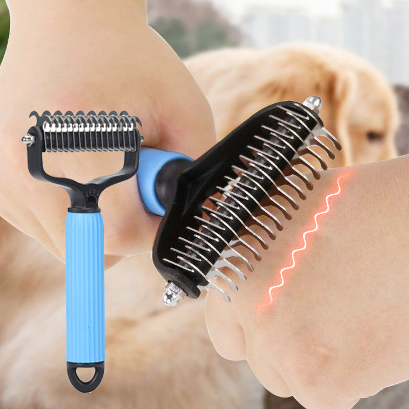 FurEase — Gentle Pet Grooming Brush | 1+2 FREE