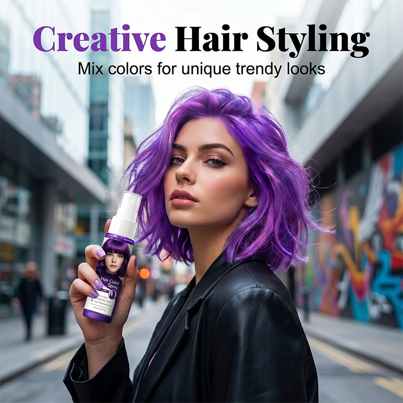 ViviaShade Temporary Hair Color Spray — Instant Vibrant Confidence
