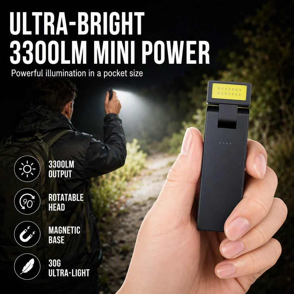 LumaFlex Mini Beam — Master Darkness Instantly