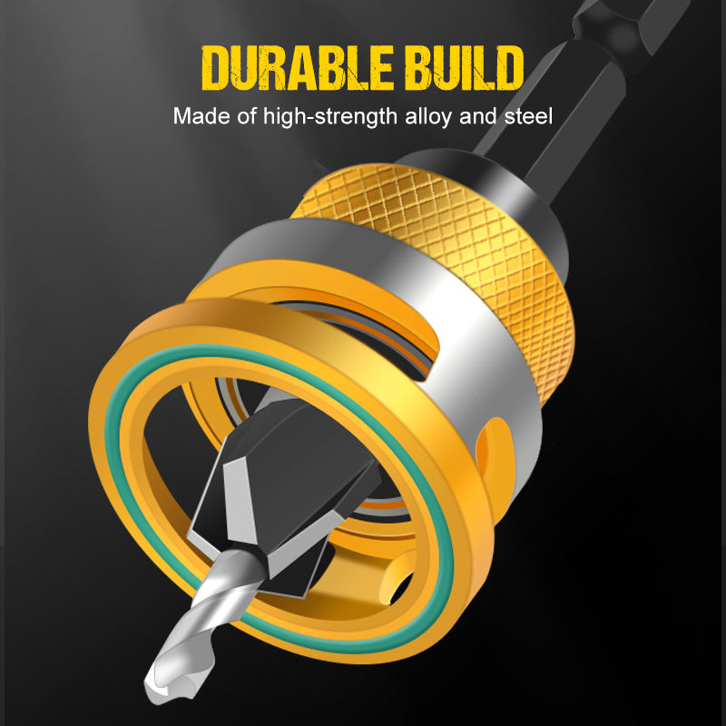 WoodCountersink Pro Set — Refined Countersink Drill Bits | 50% OFF
