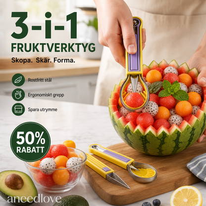 VegaSculpt — Effortless Fruit Art