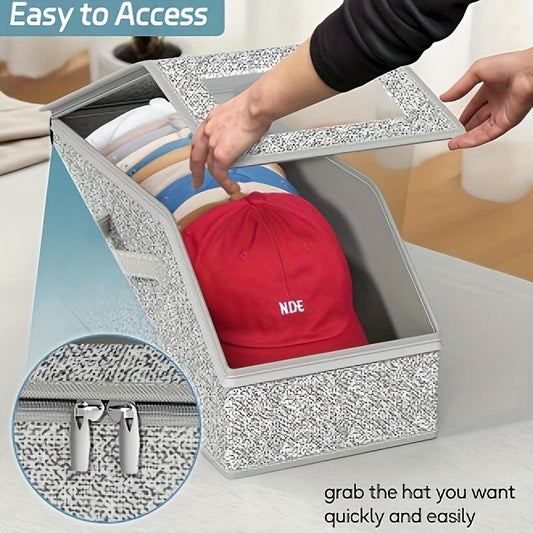 Stacking Box Hat Boxes — Clear, Orderly Safety
