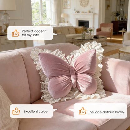 Butterfly Pillow — Instant Cozy Elegance