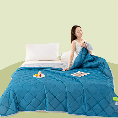 AeroChill Quilted Blanket — Sleep Cool. Wake Refreshed.