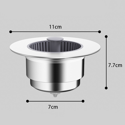 SinkSentry — Anti-Clog Drain Stopper 5pcs Set | 50% OFF
