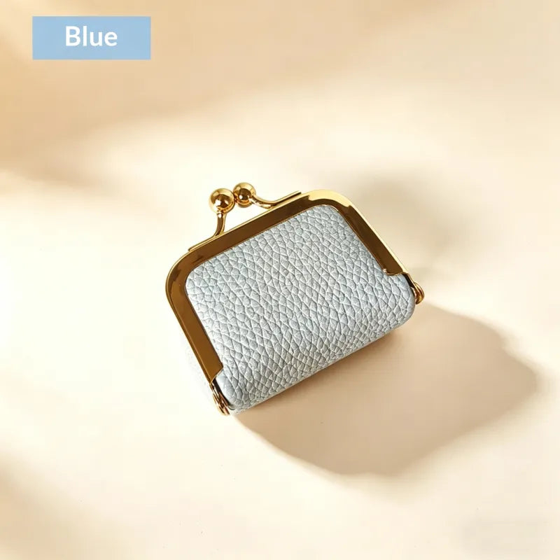 Genuine Pebble Grain Leather Treasure Box — Protects Precious Moments