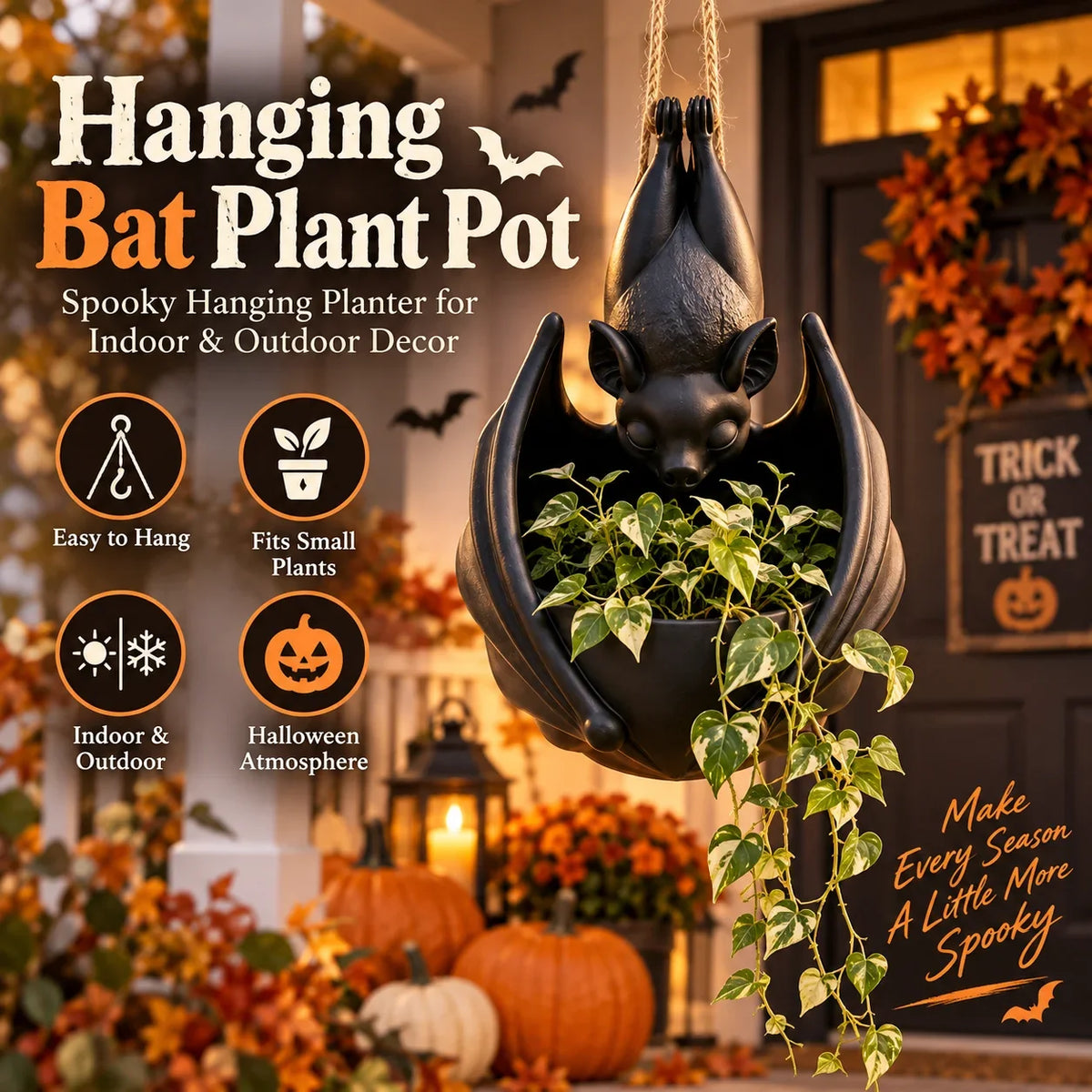 NocturnaBat — Transform Plants Into Gothic Masterpieces