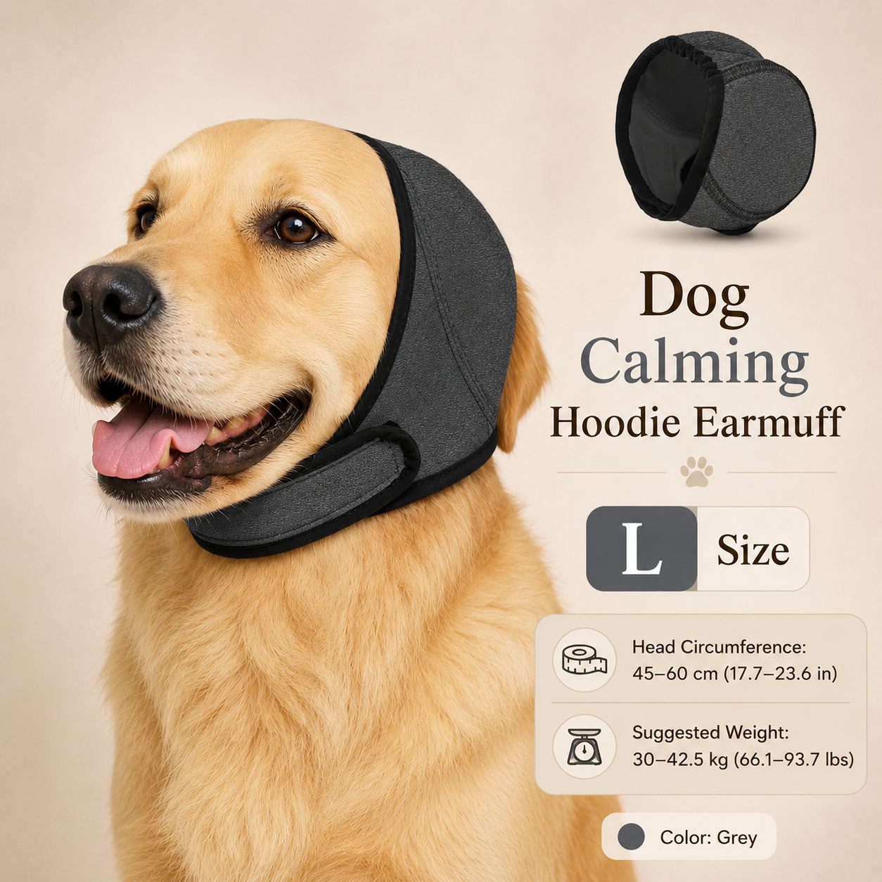CalmPaw Protection — Relieve Anxiety, Stay Dry