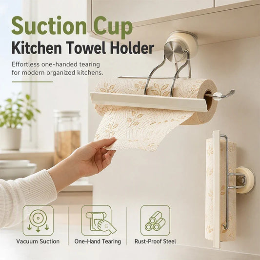 ClingHold Paper Towel Keeper — Tear Perfectly Every Time