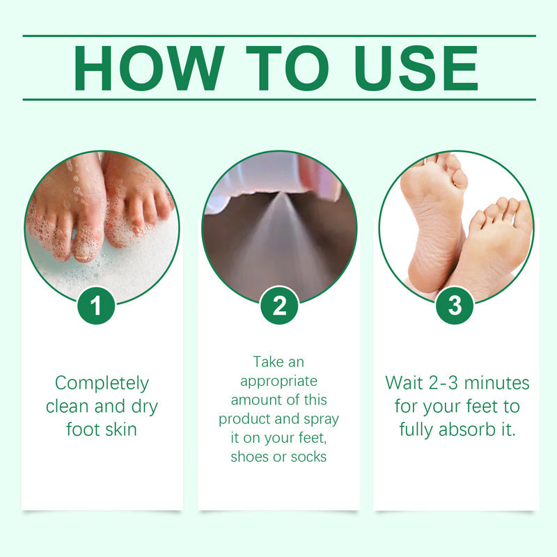 HerbaShield Foot Spray 100ml — Ultimate Freshness, Total Comfort | Buy 1 Get 2 Free
