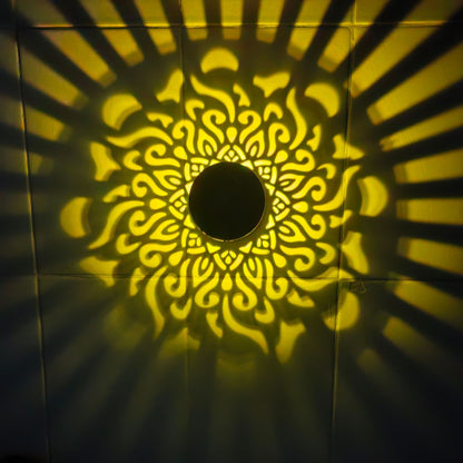 LumaMandala — Solar Mandala Garden Lantern | 50% OFF