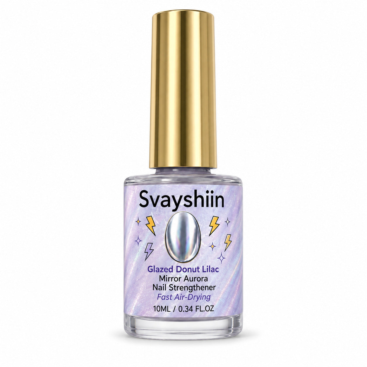 VelvetSheen — Lilac Aurora Nail Strengthener | 1+1 FREE