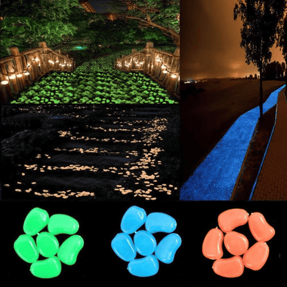 GlowPebbles — Glow Garden Stones | 50% OFF