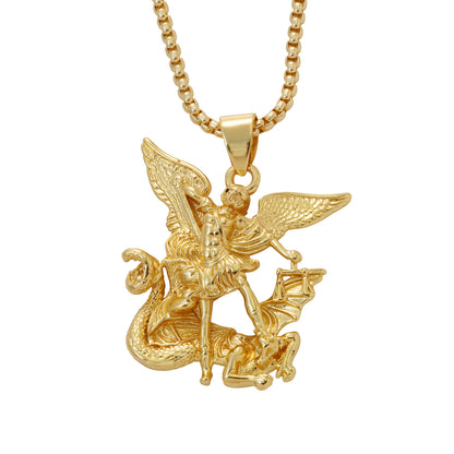 ValoraGuard — Angel Pendant Necklace | 50% OFF