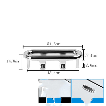 SinkRing — Copertura cromata per troppopieno del lavandino | SCONTO DEL 50%