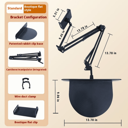 FlexView — Magnetic Bedside Tablet Stand | 50% OFF