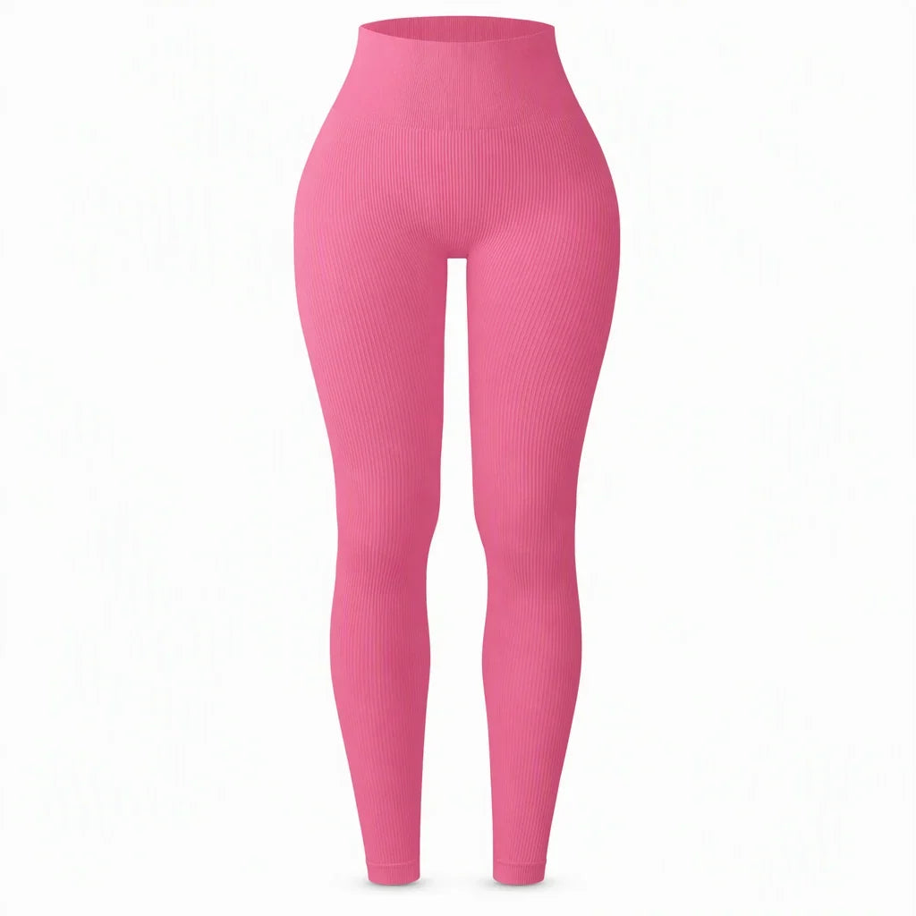 Lina — Seamless Yoga Leggings with High-Waist Support