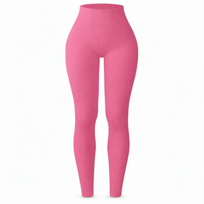 Lina — Seamless Yoga Leggings with High-Waist Support
