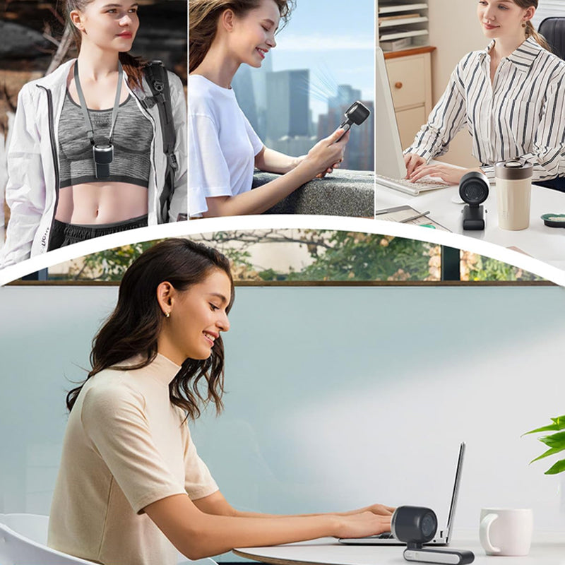 AeroZephyr — Portable Cooling Fan | 50% OFF
