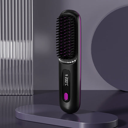 Sophia – Wireless Ceramic Hair Straightener for Frizz-Free Shine