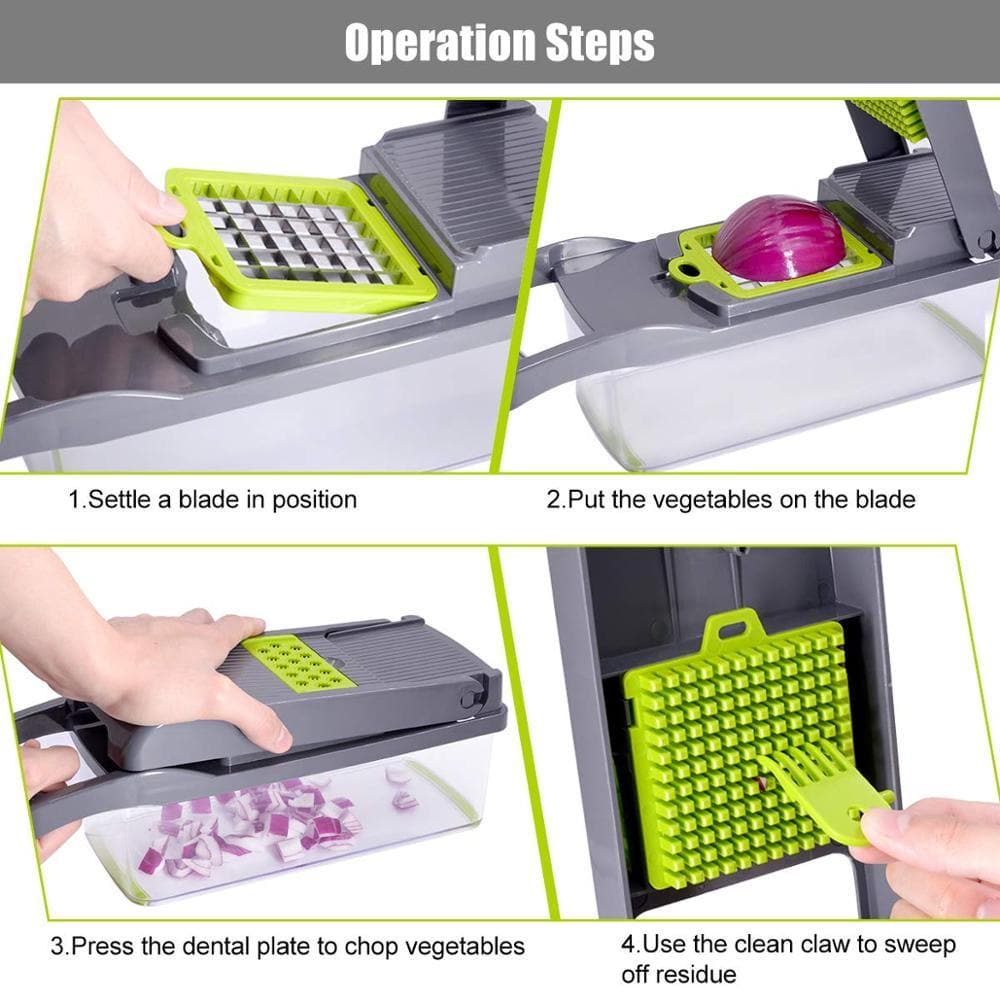 MultiSlice — Multifunctional Vegetable Cutter | 50% OFF