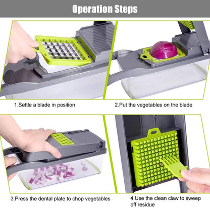 MultiSlice — Multifunctional Vegetable Cutter | 50% OFF