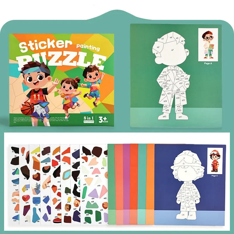 Little Visionary Sticker Book — Boost Focus, Spark Creativity