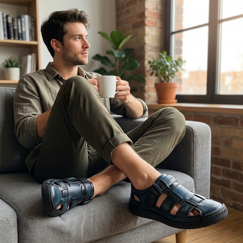 Heidi – Men's Breathable Outdoor Sandals with Adjustable Straps