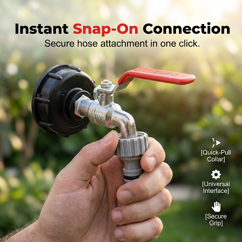 ForgeFlow Brass Valve — Effortless, Precise Water Control