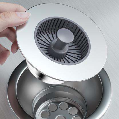 SinkSentry — Anti-Clog Drain Stopper 5pcs Set | 50% OFF