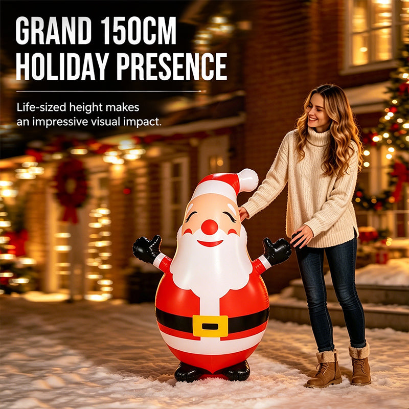 FrostyBeam Inflatable Santa — Instantly Captivate Every Eye