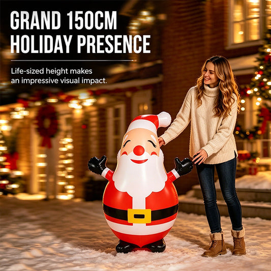 FrostyBeam Inflatable Santa — Instantly Captivate Every Eye